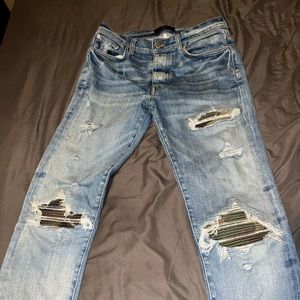Amiri mx1 camo jeans ss21